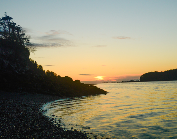 Sunset in Port Graham